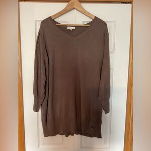 Belle by Kim Gravel Puff Shoulder 2X Sweater